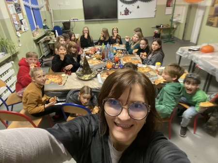 Spotkanie integracyjne klasy V – Halloween