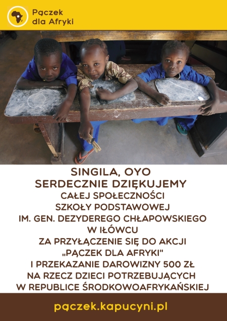 Wzięliśmy udział w akcji Pączek dla Afryki i uzbieraliśmy 500 zł